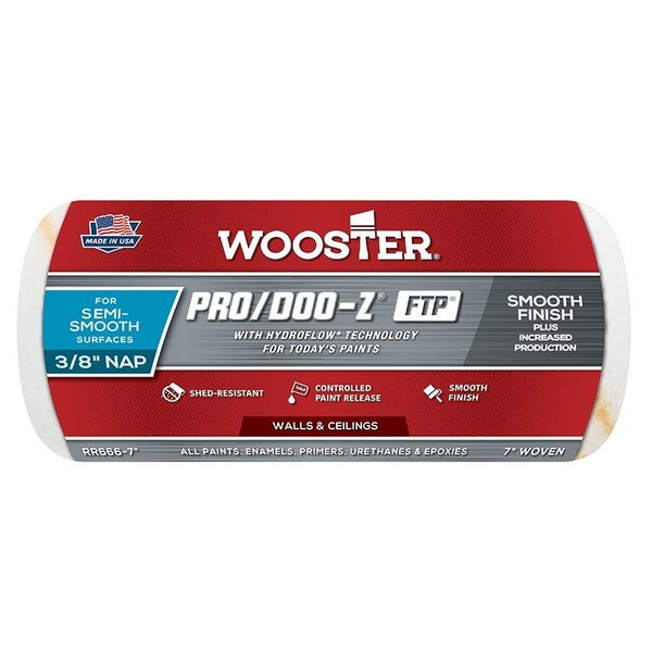 Wooster 7 in. 3/8 in. Roll Cvr Rr666 0RR6660070